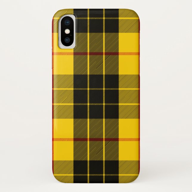Scottish Clan MacLeod Tartan Plaid Case-Mate iPhone Case (Back)