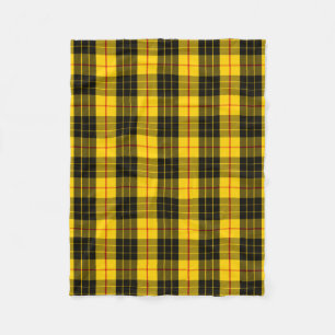 Scottish Clan MacLeod Tartan Plaid Fleece Blanket