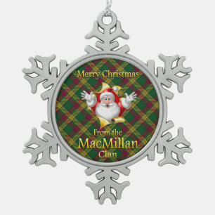 Scottish Clan MacMillan Christmas Ornament