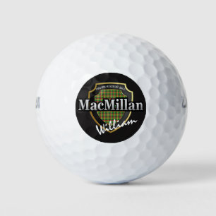 Scottish Clan MacMillan Personalize Your Name Golf Balls