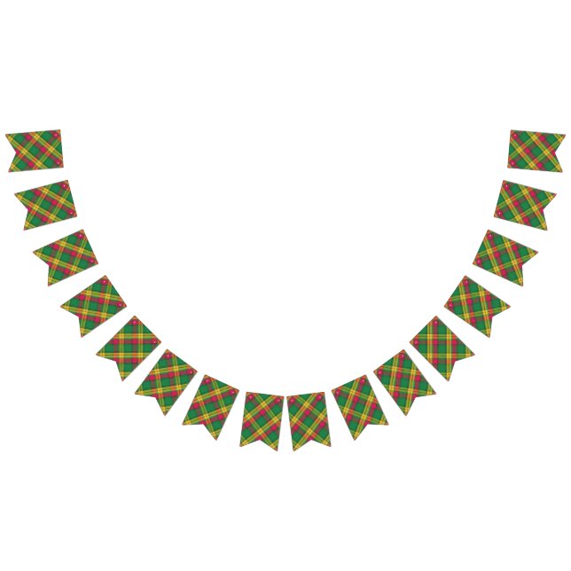 Scottish Clan MacMillan Tartan Bunting Flags (All)