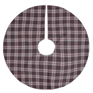 Scottish Clan MacPherson Tartan Brushed Polyester Tree Skirt