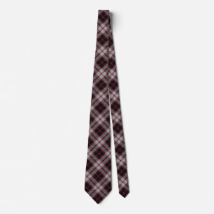 Scottish Clan MacPherson Tartan Tie