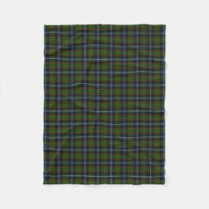 Scottish Clan MacRae Hunting Classic Tartan Fleece Blanket