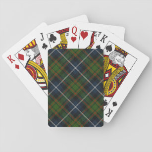 Scottish Clan MacRae Tartan Deck Playing Cards
