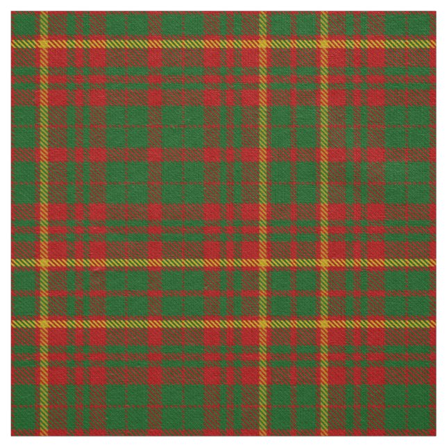 Scottish Clan MacRory Tartan Plaid Fabric (Swatch)