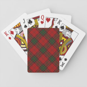 Scottish Clan Maxwell Tartan Deck Playing Cards