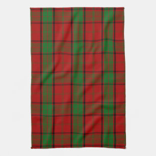 Scottish Clan Maxwell Tartan Plaid Kitchen Towel