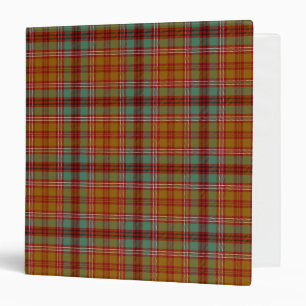 Scottish Clan McCall Tartan Plaid Binder
