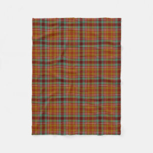 Scottish Clan McCall Tartan Plaid Fleece Blanket
