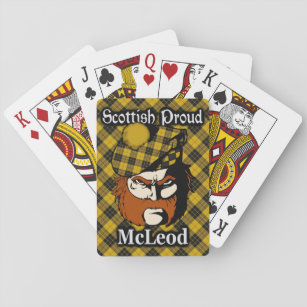 Scottish Clan McLeod Tartan Playing Cards
