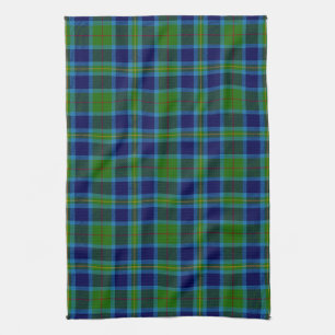 Scottish Clan Miller Tartan Plaid Kitchen Towel