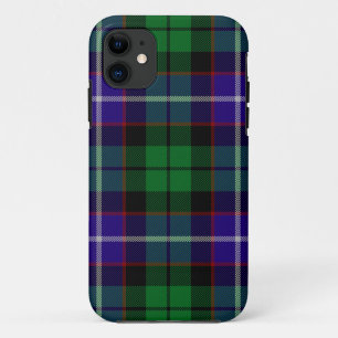 Scottish Clan Mitchell Tartan Plaid iPhone 11 Case