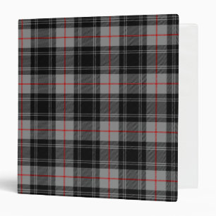 Scottish Clan Moffat Tartan Plaid Binder