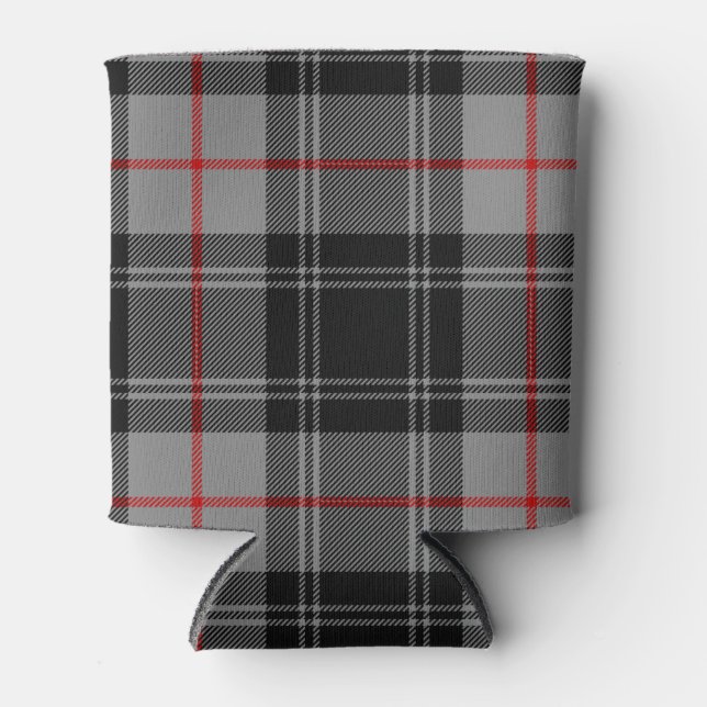 Scottish Clan Moffat Tartan Plaid Can Cooler (Front)