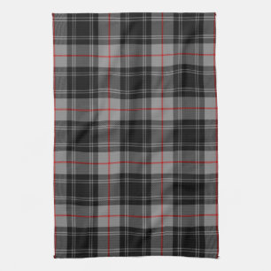 Scottish Clan Moffat Tartan Plaid Kitchen Towel