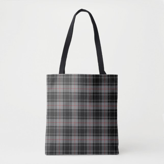 Scottish Clan Moffat Tartan Plaid Tote Bag (Front)