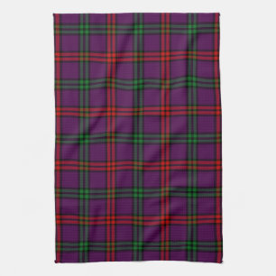Scottish Clan Montgomery Tartan Plaid Kitchen Towel