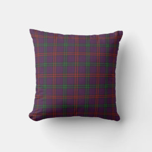 Scottish Clan Montgomery Tartan Throw Pillow