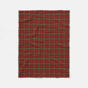 Scottish Clan Morrison Classic Tartan Fleece Blanket
