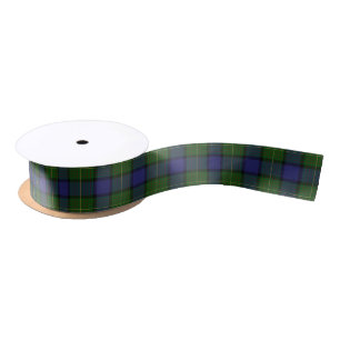 Scottish Clan Muir Classic Tartan Satin Ribbon