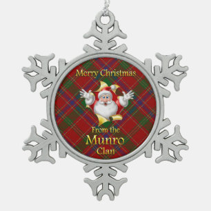 Scottish Clan Munro Christmas Ornament
