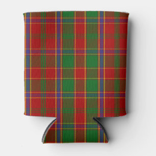Scottish Clan Munro Tartan Plaid Can Cooler