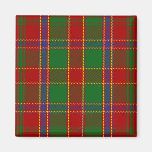 Scottish Clan Munro Tartan Plaid Magnet