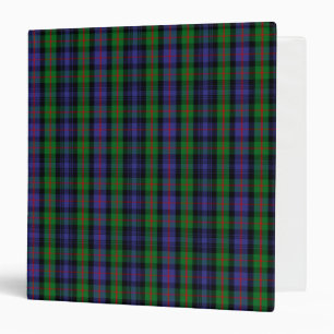 Scottish Clan Murray Tartan Plaid Binder