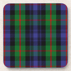 Scottish Clan Murray Tartan Plaid Coaster