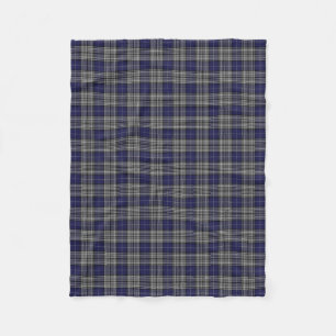 Scottish Clan Napier Classic Tartan Fleece Blanket