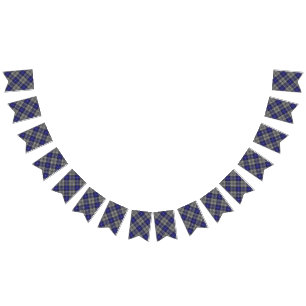 Scottish Clan Napier Tartan Bunting Flags