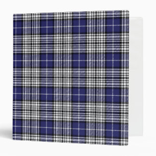 Scottish Clan Napier Tartan Plaid Binder