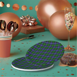 Scottish Clan Plaid Paper Plate