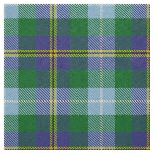 Scottish Clan Porteous Tartan Plaid Fabric