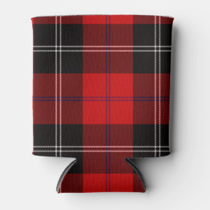 Scottish Clan Ramsay Tartan Plaid Can Cooler