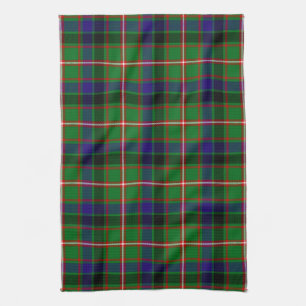 Scottish Clan Reid Tartan Plaid Kitchen Towel