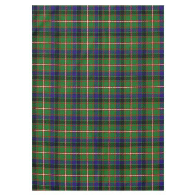 Scottish Clan Reid Tartan Plaid Tablecloth (Front)