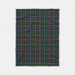 Scottish Clan Russell Classic Tartan Fleece Blanket