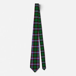 Scottish Clan Russell Tartan Plaid Tie