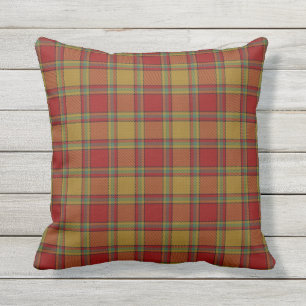 Scottish Clan Scrymgeour Tartan Outdoor Pillow
