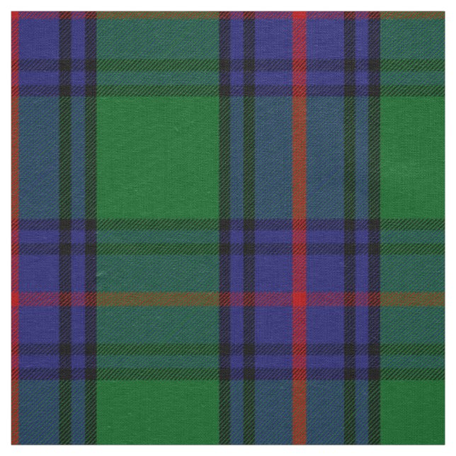 Scottish Clan Shaw Tartan Plaid Fabric (Swatch)