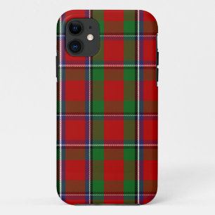 Scottish Clan Sinclair Tartan Plaid iPhone 11 Case