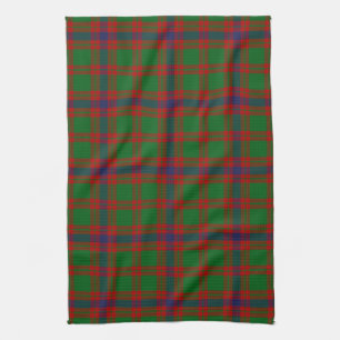 Scottish Clan Skene Tartan Plaid Kitchen Towel
