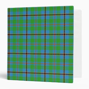 Scottish Clan Snodgrass Tartan Plaid Binder