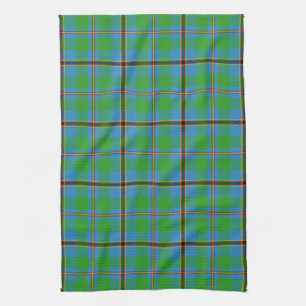 Scottish Clan Snodgrass Tartan Plaid Kitchen Towel