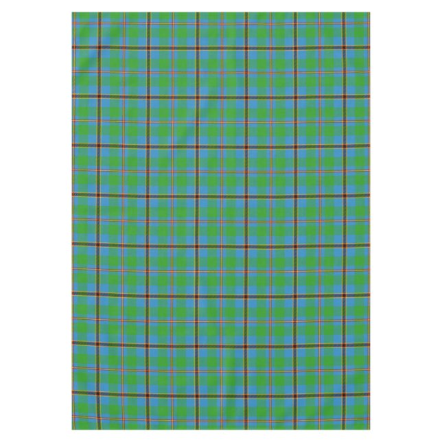 Scottish Clan Snodgrass Tartan Plaid Tablecloth (Front)
