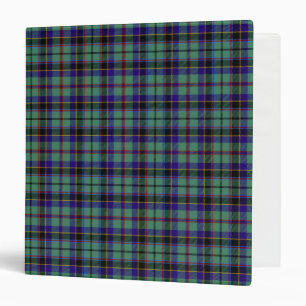 Scottish Clan Stevenson Tartan Plaid Binder