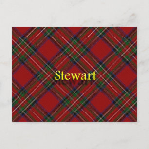 Scottish Clan Stewart Postcard