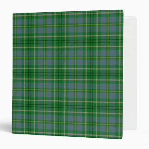 Scottish Clan Taylor Tartan Plaid Binder